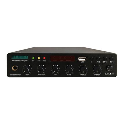 DSPPA MP9312U 120W Ultra-thin Digital Mixer Amplifier in BD