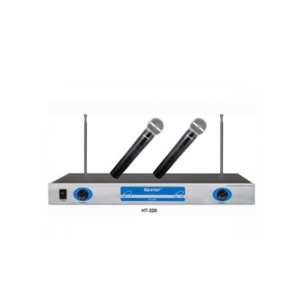 HTDZ HT-220 Wireless Microphone Set (Dual) With Amplifier Price in BD